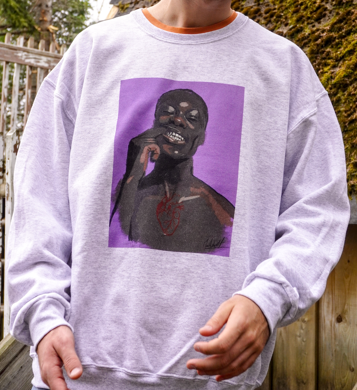 Crewneck gris
