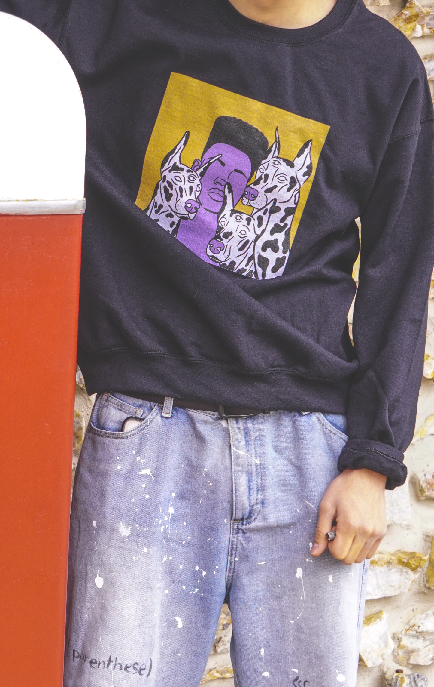 Crewneck noir