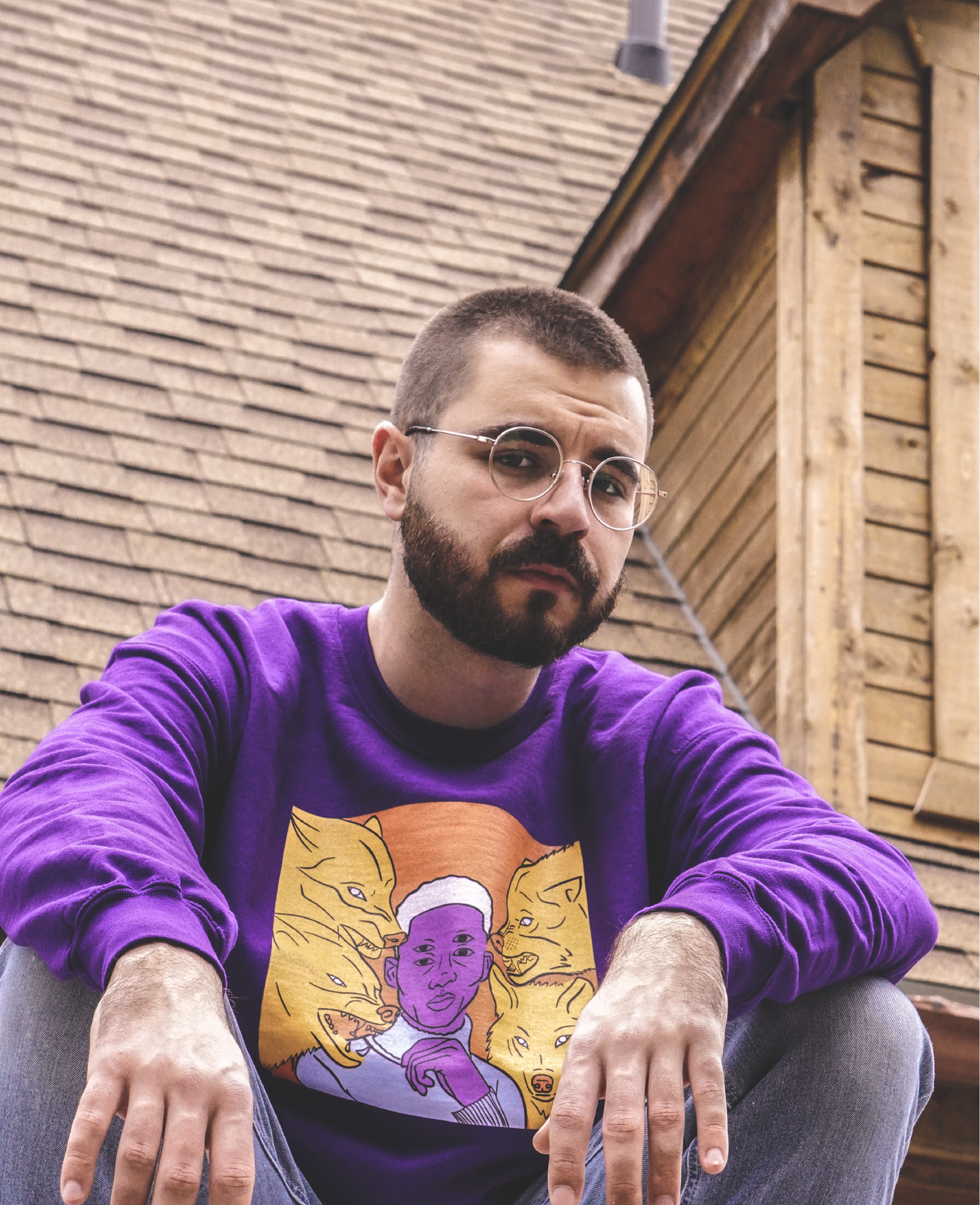 Crewneck mauve
