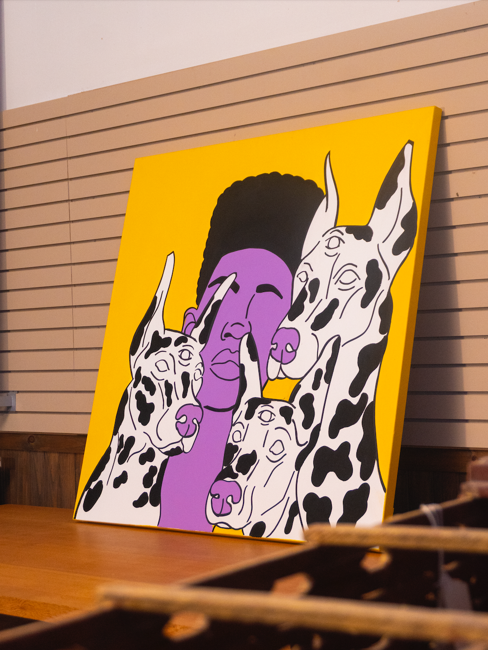 Acrylique sur toile